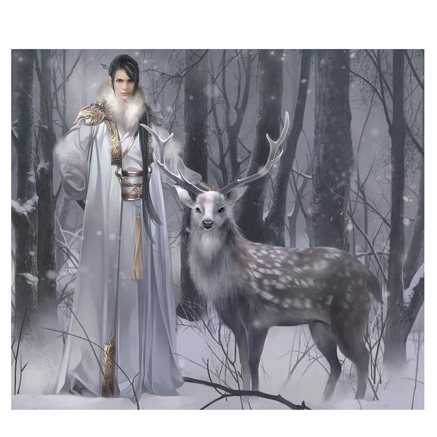 Kufwkey diamond painting"Fantasy/snow/elf/elk"diamonds patterns Crafts diamond Embroidery full square Rhinestones At home decor
Kufwkey diamond painting"Fantasy/snow/elf/elk"diamonds patterns Crafts diamond Embroidery full square Rhinestones At home decor