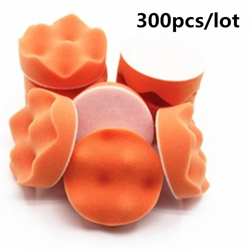 300PC 80mm Car Polisher Buffer pads wave sponge Gross Polishing Buffing Pad 3" Clean waxing Auto paint maintenance care
300PC 80mm Car Polisher Buffer pads wave sponge Gross Polishing Buffing Pad 3" Clean waxing Auto paint maintenance care