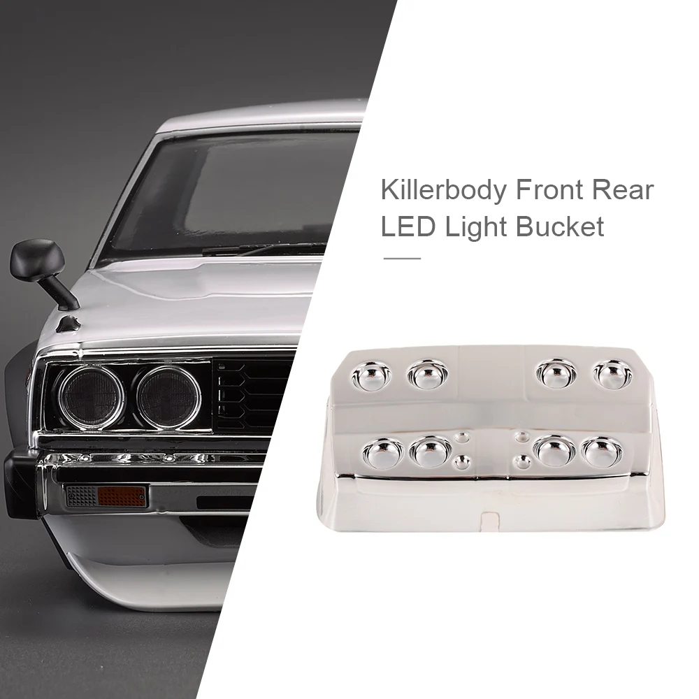 48719 Front Rear LED Light Bucket for 1:10 1977 Skyline Hardtop 2000 GT-ES Electric Touring RC Racing Car DIY
48719 Front Rear LED Light Bucket for 1:10 1977 Skyline Hardtop 2000 GT-ES Electric Touring RC Racing Car DIY