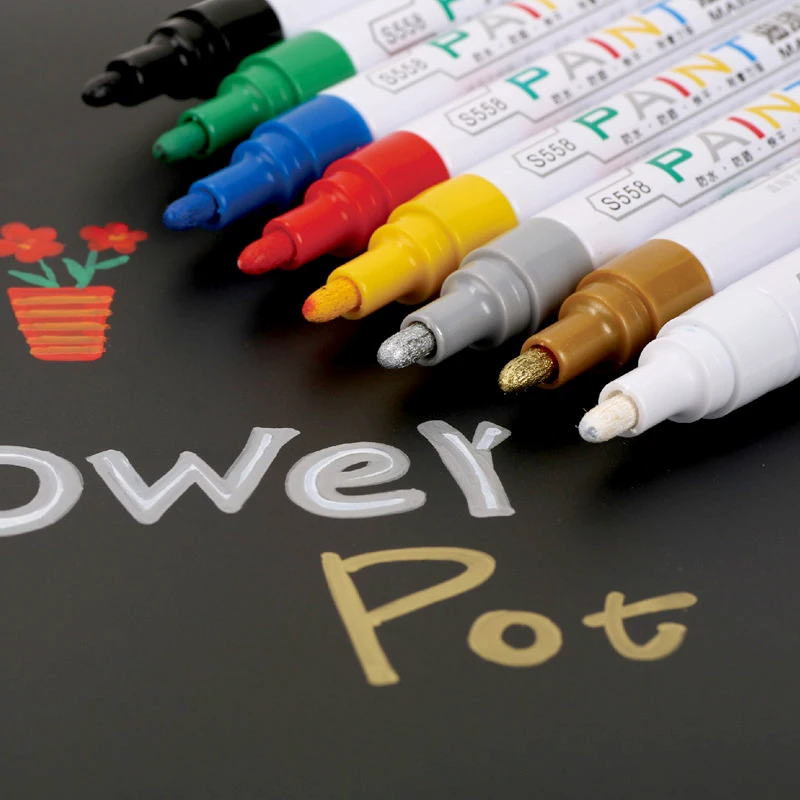 New Popular Seat Car Styling Motorcycle Tyre Tire Tread Waterproof Permanent Marker Paint Pen Metal White Color S558
New Popular Seat Car Styling Motorcycle Tyre Tire Tread Waterproof Permanent Marker Paint Pen Metal White Color S558