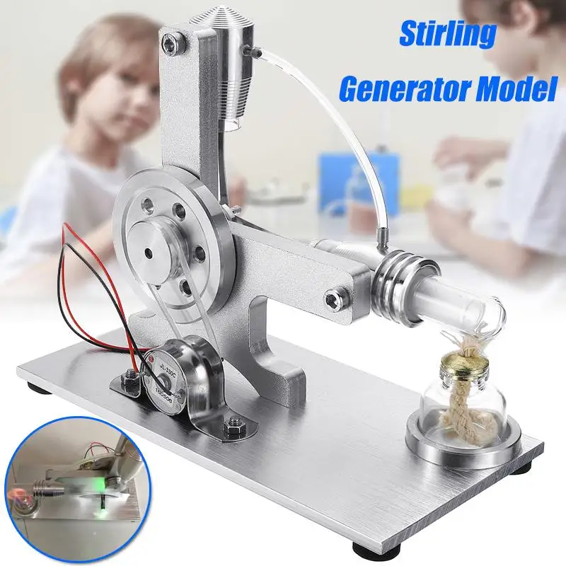 L-Style Micro DIY Stirling Engine External Combustion Engine School Demonstration Early Learning Education Toys For Kids
L-Style Micro DIY Stirling Engine External Combustion Engine School Demonstration Early Learning Education Toys For Kids