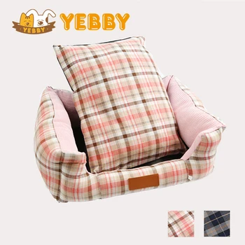 Dog Bed House Cat Pet Home Soft Cotton Mat Sofa Plaid Japanese Kimono Style Sleeping Cushion Nest Pet Product Supplies
Dog Bed House Cat Pet Home Soft Cotton Mat Sofa Plaid Japanese Kimono Style Sleeping Cushion Nest Pet Product Supplies