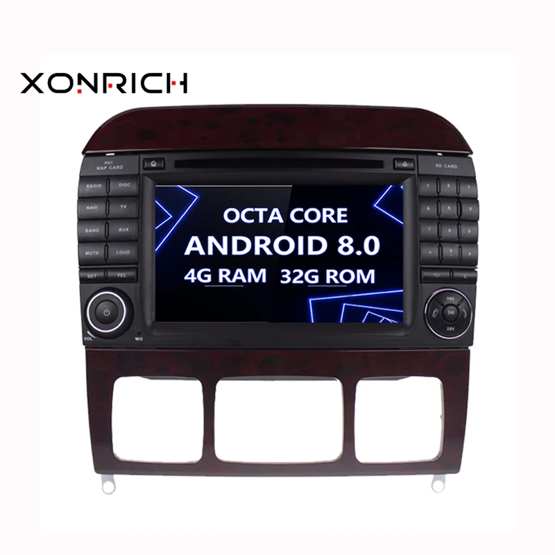 Car Multimedia Player dvd automotivo Radio GPS 2 din Android 8.0 For Mercedes/Benz/S320/S350/W220/W215/CL600 4G Wifi DVR
Car Multimedia Player dvd automotivo Radio GPS 2 din Android 8.0 For Mercedes/Benz/S320/S350/W220/W215/CL600 4G Wifi DVR