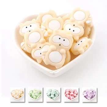 Bite Bites Cartoon Animal Raccoon Baby Silicone Teethers Teething Toys DIY Teething Beads 3PCS Food Grade Care Baby Teether
Bite Bites Cartoon Animal Raccoon Baby Silicone Teethers Teething Toys DIY Teething Beads 3PCS Food Grade Care Baby Teether