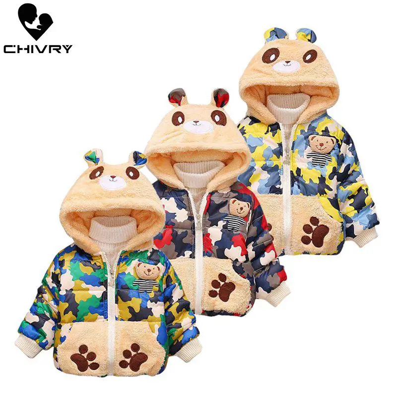 Autumn Winter 2019 Baby Boys Girls Keep Warm Cute Bear Hooded Fleece Zipper Jackets Todder Coat Children Kids Outerwear
Autumn Winter 2019 Baby Boys Girls Keep Warm Cute Bear Hooded Fleece Zipper Jackets Todder Coat Children Kids Outerwear