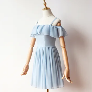 Women Wedding Party Dress Bridemaid Dress Blue Colour Dress Chiffon Dress Back of Zipper Wedding Party Sexy Prom Dress Vestidos
Women Wedding Party Dress Bridemaid Dress Blue Colour Dress Chiffon Dress Back of Zipper Wedding Party Sexy Prom Dress Vestidos