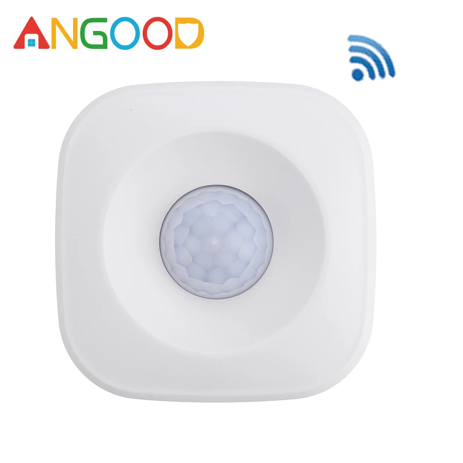 ANGOOD 2.4G Wifi Wireless PIR Infrared Motion Smart Sensor Home Security Detector Remote Control Support Tuya Smart Life APP
ANGOOD 2.4G Wifi Wireless PIR Infrared Motion Smart Sensor Home Security Detector Remote Control Support Tuya Smart Life APP
