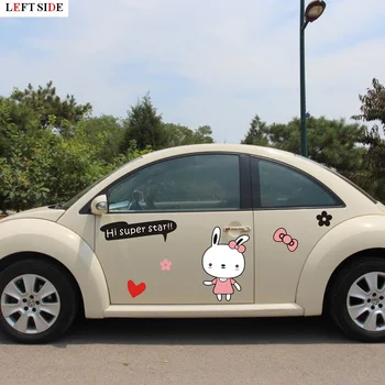 LEFT SIDE Car Stickers Whole Car-Styling Waterproof Rabbit Cute Car Cover Stickers Both Sides Not Hurt The Car Paint Fresh 
LEFT SIDE Car Stickers Whole Car-Styling Waterproof Rabbit Cute Car Cover Stickers Both Sides Not Hurt The Car Paint Fresh