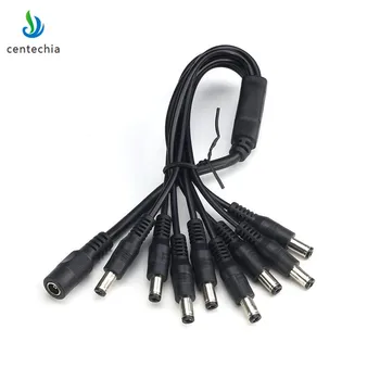 Centechia 1PC DC Power Jack Splitter Adapter Connector Cable 1 DC Female To 8 Male plug For CCTV Camera LED Strip Light
Centechia 1PC DC Power Jack Splitter Adapter Connector Cable 1 DC Female To 8 Male plug For CCTV Camera LED Strip Light