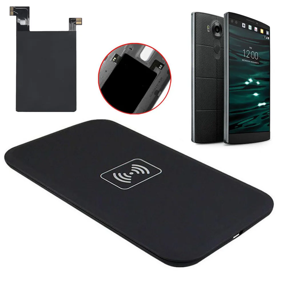high quality Qi Wireless Charger Charging Pad + Qi Receiver Sticker With NFC for LG V10 Easy to use High power lightweight
high quality Qi Wireless Charger Charging Pad + Qi Receiver Sticker With NFC for LG V10 Easy to use High power lightweight