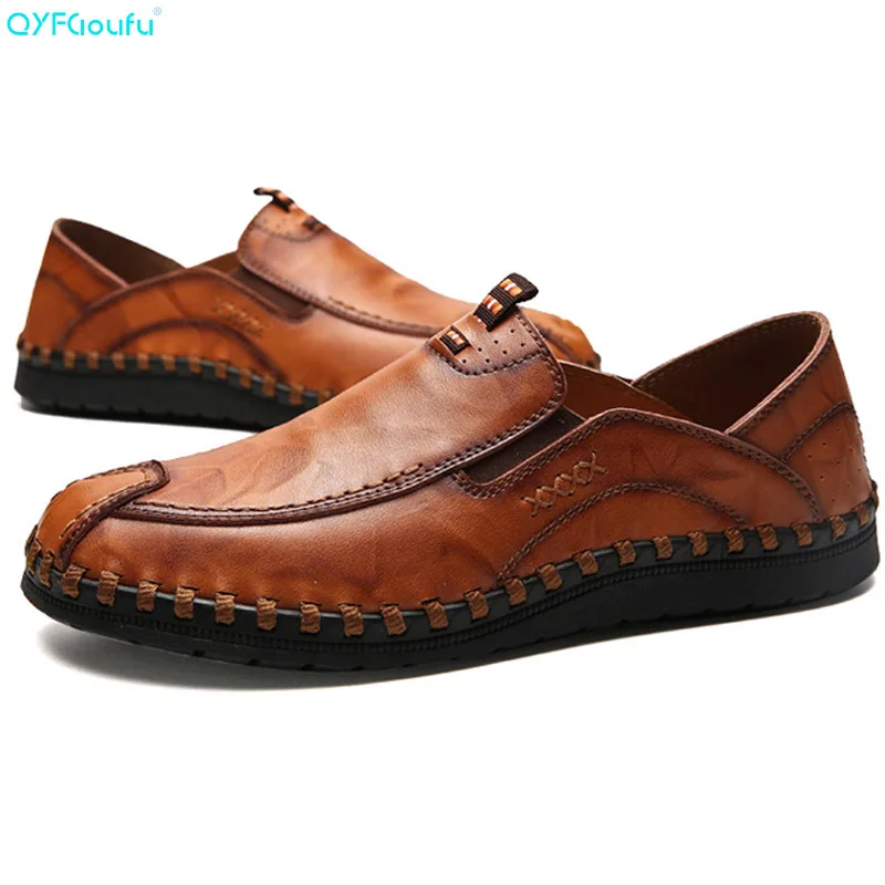 QYFCIOUFU 2019 New Men Casual Shoes Loafers Men Shoes Quality Split Leather Shoes Men Flats Hot Sale Vintage Moccasins Shoes
QYFCIOUFU 2019 New Men Casual Shoes Loafers Men Shoes Quality Split Leather Shoes Men Flats Hot Sale Vintage Moccasins Shoes