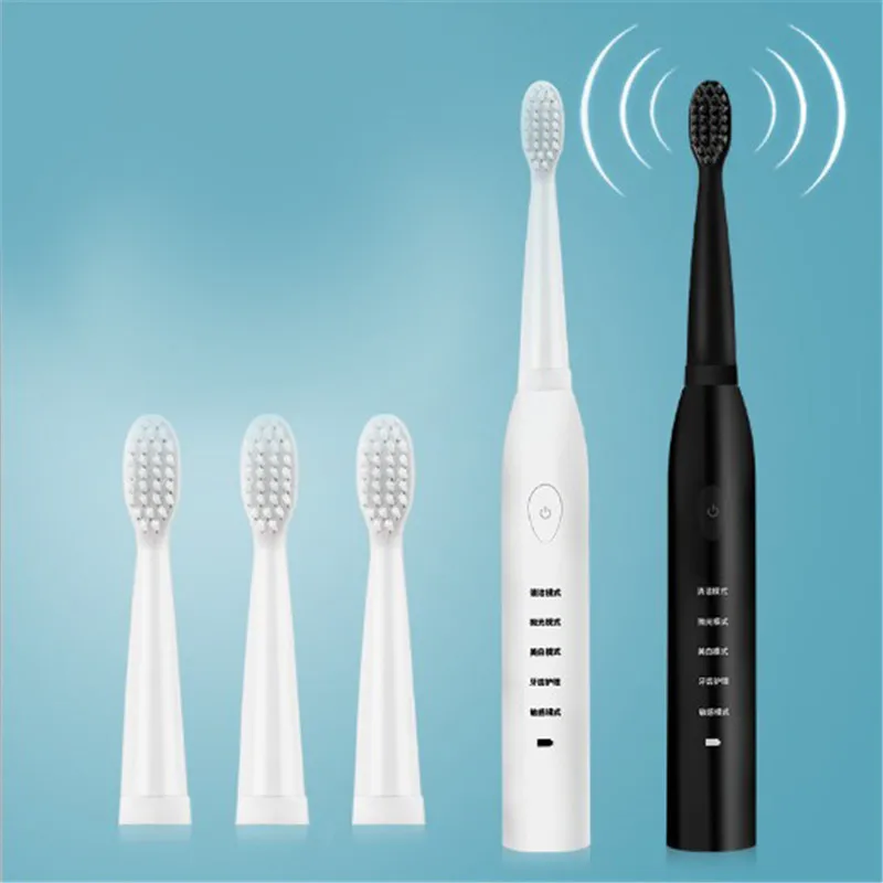 Children Electric Toothbrush USB Rechargeable Waterproof Timer Electric Tooth Brushes With 3PCS Replacement Brush Head 
Children Electric Toothbrush USB Rechargeable Waterproof Timer Electric Tooth Brushes With 3PCS Replacement Brush Head