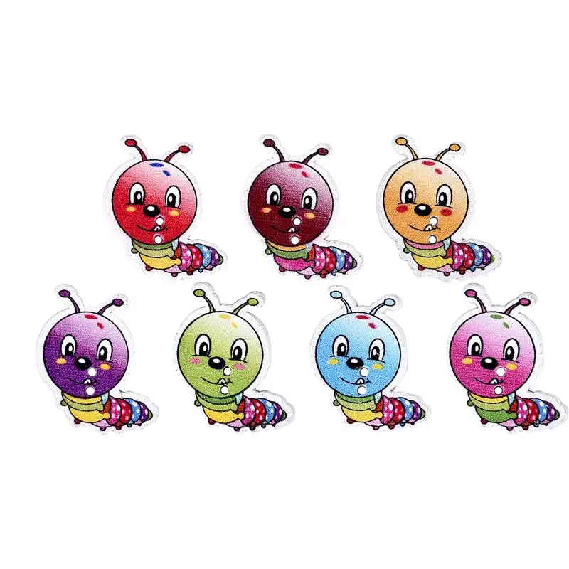 50pcs Multicolor Random Mixed Bottons Caterpillars Animal Shape Wooden Buttons For Kids Clothing Decoration Sewing Accessories
50pcs Multicolor Random Mixed Bottons Caterpillars Animal Shape Wooden Buttons For Kids Clothing Decoration Sewing Accessories