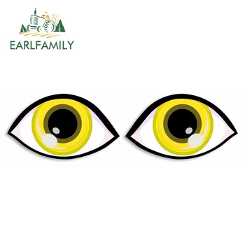 EARLFAMILY 7cm x 4cm 2x 3D Vinyl Funny Stickers Eyes Yellow Cool Auto Moto Bike Car Truck Tuning Decal Rearview Mirror Graphics
EARLFAMILY 7cm x 4cm 2x 3D Vinyl Funny Stickers Eyes Yellow Cool Auto Moto Bike Car Truck Tuning Decal Rearview Mirror Graphics