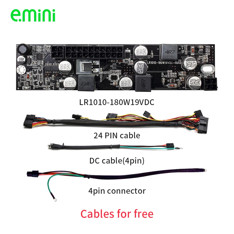 Realan LR1010-180W19VDC Power Supply Pico ATX Switch Pico PSU With 24pin Cable For Free Shipping
Realan LR1010-180W19VDC Power Supply Pico ATX Switch Pico PSU With 24pin Cable For Free Shipping