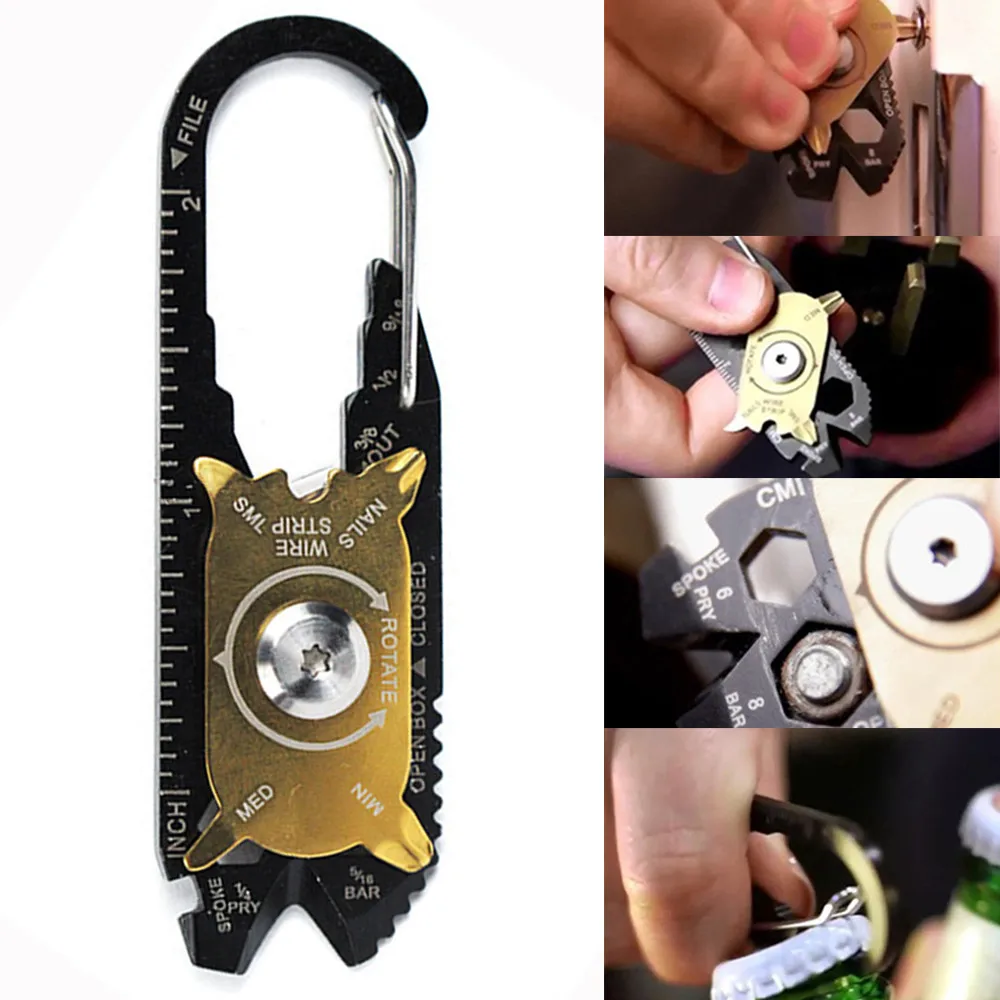 20-in-1 wheel multi-function combination tool stainless steel wrench screwdriver portable outdoor gadget
20-in-1 wheel multi-function combination tool stainless steel wrench screwdriver portable outdoor gadget