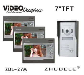 ZHUDELE Buy Monitor Get Doorbell free 7 Inch Color LCD Video Door Phone Intercom System Door Release Unlock Doorbell Camera
ZHUDELE Buy Monitor Get Doorbell free 7 Inch Color LCD Video Door Phone Intercom System Door Release Unlock Doorbell Camera