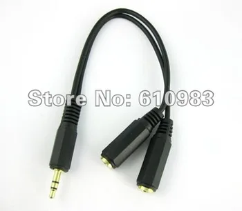 (5pcs/lot) 3.5mm 1/8 Male To 2 Dual Female connector adapter Y Splitter Audio Cable High quality!
(5pcs/lot) 3.5mm 1/8 Male To 2 Dual Female connector adapter Y Splitter Audio Cable High quality!