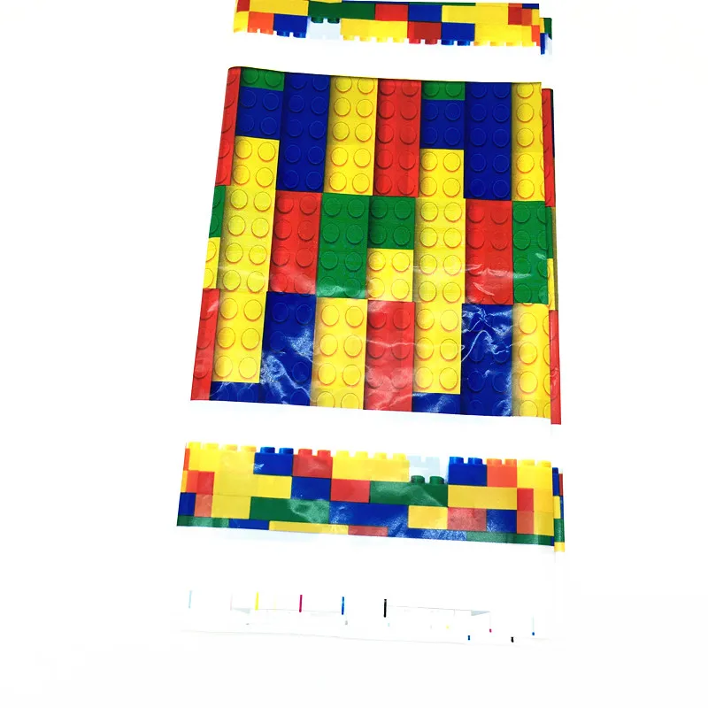 1pcs/pack Lego theme disposable tablecloths Lego theme table cover Lego Blocks theme birthday party decorations
1pcs/pack Lego theme disposable tablecloths Lego theme table cover Lego Blocks theme birthday party decorations