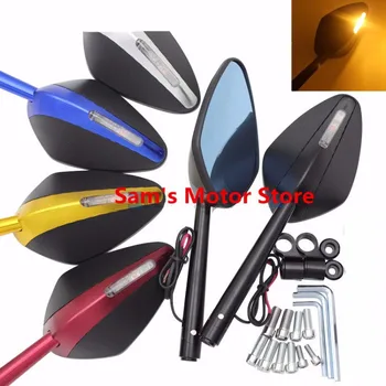 MSX125 WJ-MSX150 LX650 8mm and 10mm CNC motorcycle side rearview mirrors with LED lights
MSX125 WJ-MSX150 LX650 8mm and 10mm CNC motorcycle side rearview mirrors with LED lights