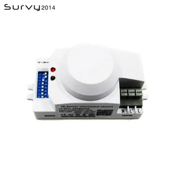 Good Quality DC 12V-24V 5.8GHz AC 220V-240V Microwave Radar Sensor Body Motion HF Detector Light Switch Indoor Ceilling
Good Quality DC 12V-24V 5.8GHz AC 220V-240V Microwave Radar Sensor Body Motion HF Detector Light Switch Indoor Ceilling
