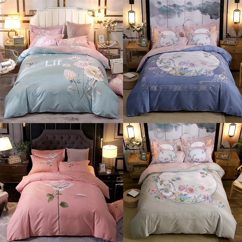 200*230cm 100% Cotton Four-Piece Set Bedding Set Adult Bedding Set bed Sheet Pillowcase Quit Cover Bedding For Home 103.1kgE
200*230cm 100% Cotton Four-Piece Set Bedding Set Adult Bedding Set bed Sheet Pillowcase Quit Cover Bedding For Home 103.1kgE
