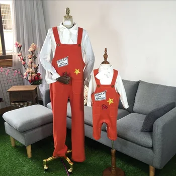 Family Matching Jumpsuits Clothes Mother and Daughter Son Pants Clothes Baby Rompers Cute Star Print Boys Girls Overalls
Family Matching Jumpsuits Clothes Mother and Daughter Son Pants Clothes Baby Rompers Cute Star Print Boys Girls Overalls