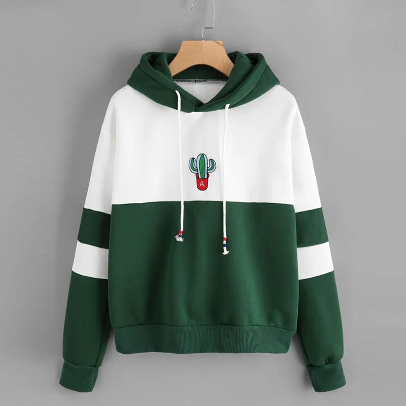 Cartoon Cactus Print Hooded Thin Fall Women Hoodies 2019 Harajuku Long Sleeve Casual Pullover Hoodie Autumn Winter Sweatshirts
Cartoon Cactus Print Hooded Thin Fall Women Hoodies 2019 Harajuku Long Sleeve Casual Pullover Hoodie Autumn Winter Sweatshirts