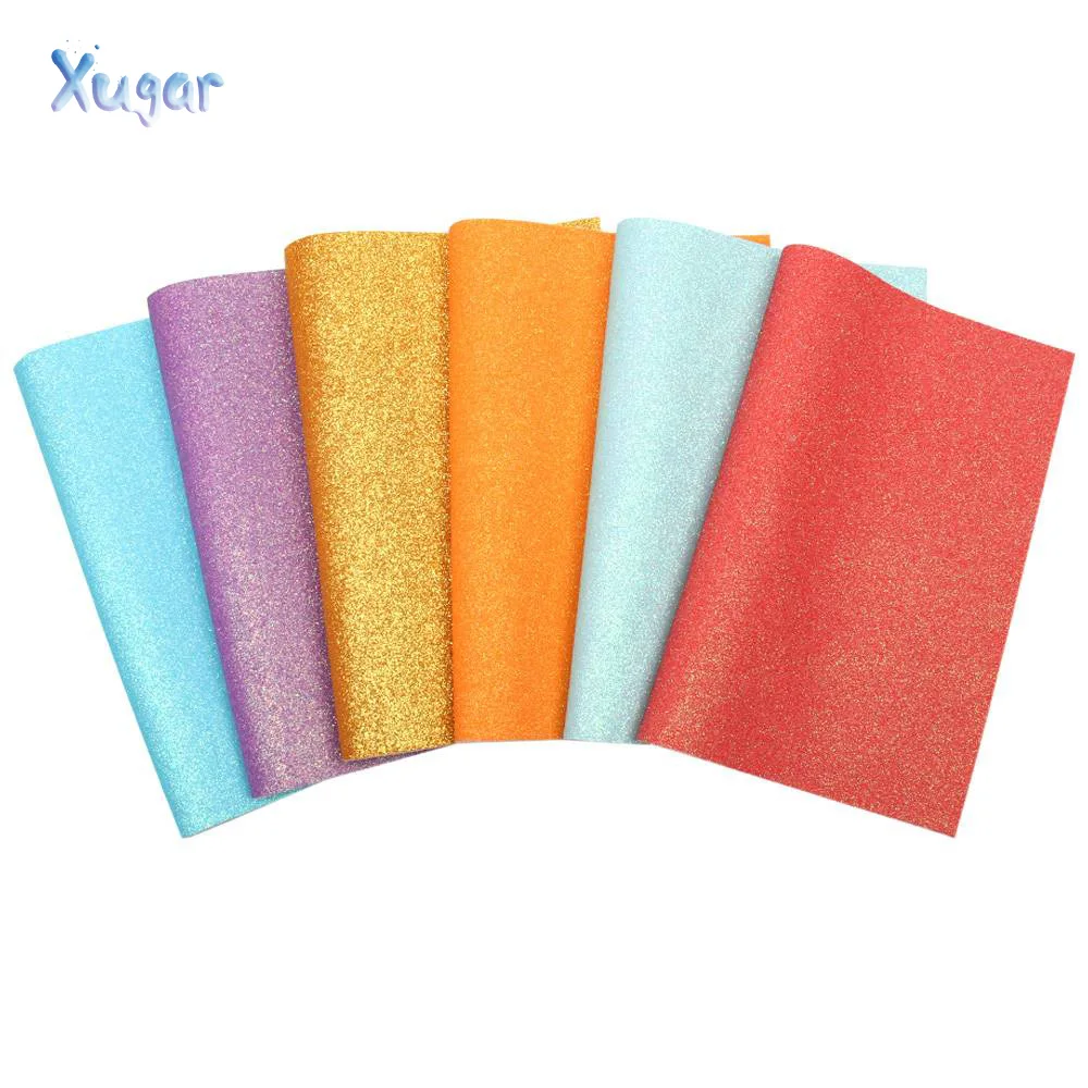 22*30cm Candy Fine Glitter Leather Fabric Solid Shiny Sequins Sheets DIY Accessories Fabric Handmade Crafts Patchwork Materials
22*30cm Candy Fine Glitter Leather Fabric Solid Shiny Sequins Sheets DIY Accessories Fabric Handmade Crafts Patchwork Materials