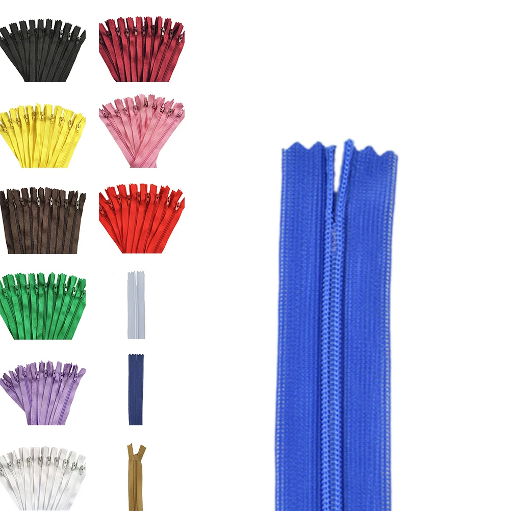 10 Pcs 12 Inch 30 cm Crafter's DIY Accessories for Sewing Clothing Nylon Tape Zip Coil Zippers Tailor Sewer Craft
10 Pcs 12 Inch 30 cm Crafter's DIY Accessories for Sewing Clothing Nylon Tape Zip Coil Zippers Tailor Sewer Craft