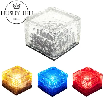 Outdoor LED Solar Power Underground lamp Buried Lawn Garden Lights Glass Path Garden Lights Waterproof Ice Tiles Square Shape 
Outdoor LED Solar Power Underground lamp Buried Lawn Garden Lights Glass Path Garden Lights Waterproof Ice Tiles Square Shape