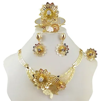 African copper jewelry sets new arrival flower necklace set wedding fashion necklace high quality earring bangle free shipping
African copper jewelry sets new arrival flower necklace set wedding fashion necklace high quality earring bangle free shipping