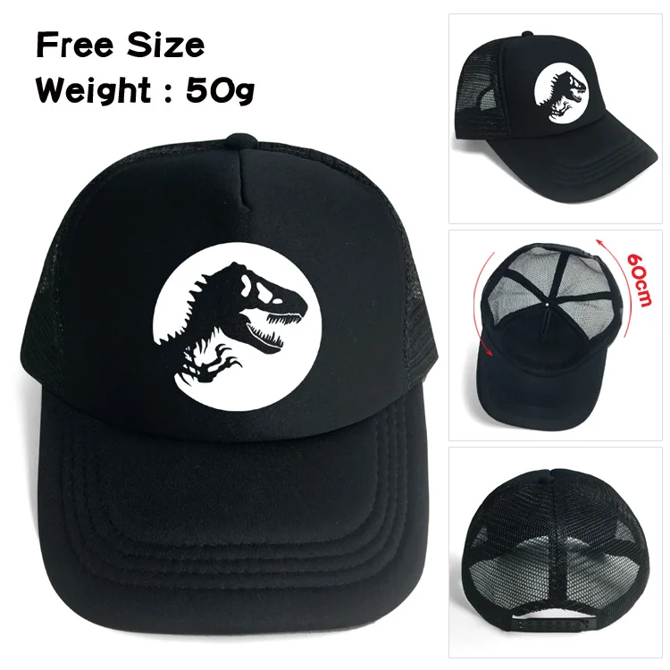 Jurassic World black baseball hat Snapback adjusted mesh cap printing sunhat Hip Hop Hat For adult Men Women
Jurassic World black baseball hat Snapback adjusted mesh cap printing sunhat Hip Hop Hat For adult Men Women