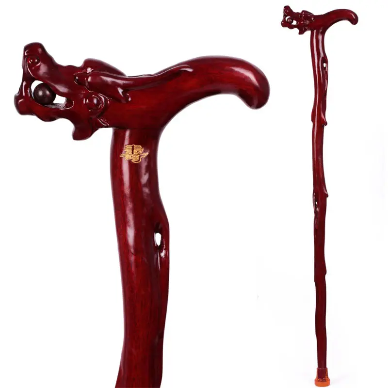 Old mahogany wood cane cane Zhai Gallery turn old wooden crutch crutches leading the elderly
Old mahogany wood cane cane Zhai Gallery turn old wooden crutch crutches leading the elderly