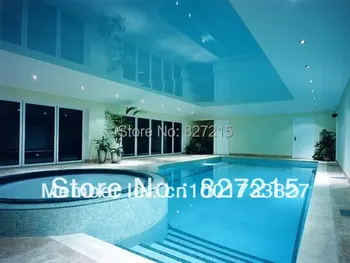 Blue Glossy Ceiling Film in Swimming Pool----Real Mirror Effect and Function as a Mirror
Blue Glossy Ceiling Film in Swimming Pool----Real Mirror Effect and Function as a Mirror