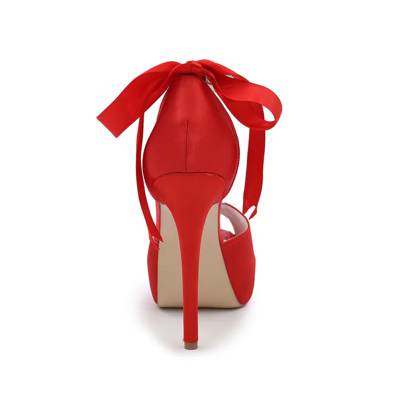 High Heels Platform Satin Wedding Shoes Heeled Peep Toe Prom Evening Formal Party Ladies Dress Pumps High Heels Platform Satin Wedding Shoes Heeled Peep Toe Prom Evening Formal Party Ladies Dress Pumps