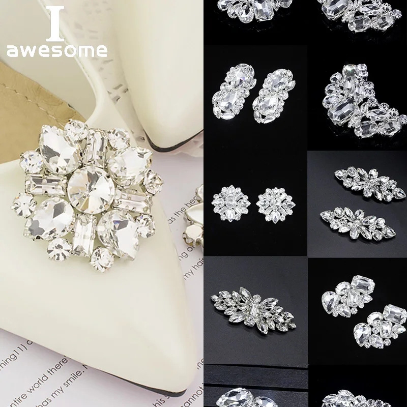 1 Pack Shoe Clip Shining Crystal flower Decorative Rhinestone Crystal Buckle Fashion Wedding Party Shoes Decorations Accessories
1 Pack Shoe Clip Shining Crystal flower Decorative Rhinestone Crystal Buckle Fashion Wedding Party Shoes Decorations Accessories
