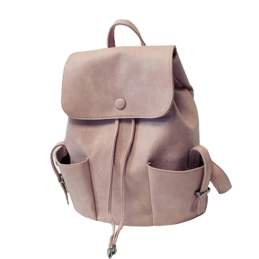 2018 leisurestudent backpack Women's Solid Color Pleated Backpack College Style Duffel pack travel Shoulder Bag for girls
2018 leisurestudent backpack Women's Solid Color Pleated Backpack College Style Duffel pack travel Shoulder Bag for girls