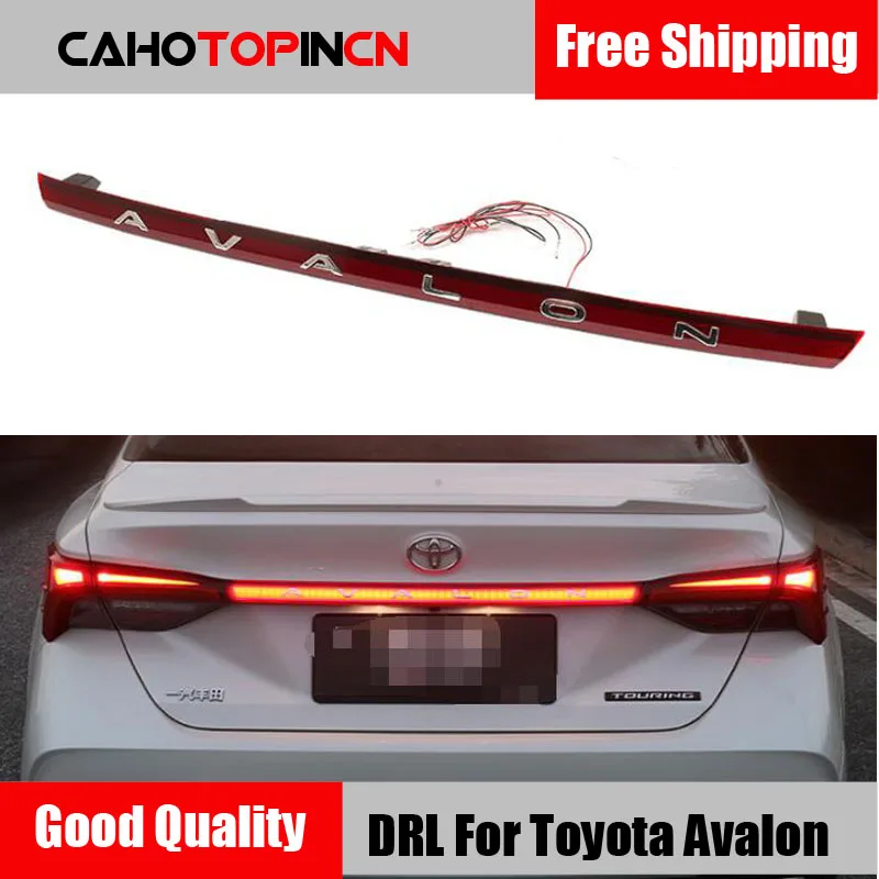 Rear Bumper Tail Light For Toyota Avalon 2019 Red LED Taillight Reflector Brake Lamp Warning dynamic Signal Driving Fog Lamp
Rear Bumper Tail Light For Toyota Avalon 2019 Red LED Taillight Reflector Brake Lamp Warning dynamic Signal Driving Fog Lamp