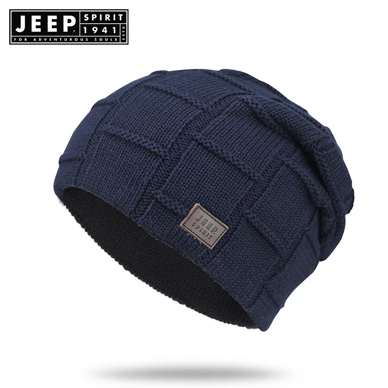 JEEP SPIRIT Brand Beanie Cap Men And Women Autumn Winter Knitted Warm Unisex Caps Women Hat gorro invierno hombre
JEEP SPIRIT Brand Beanie Cap Men And Women Autumn Winter Knitted Warm Unisex Caps Women Hat gorro invierno hombre