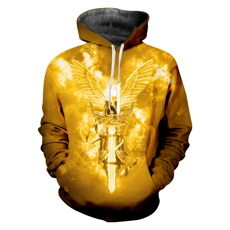 Man New High Quality Hoodies Street Style Men's Orange Pullover 3D Printing Anime Wing Armor Warrior Unisex Cool Jackets Top 5XL
Man New High Quality Hoodies Street Style Men's Orange Pullover 3D Printing Anime Wing Armor Warrior Unisex Cool Jackets Top 5XL