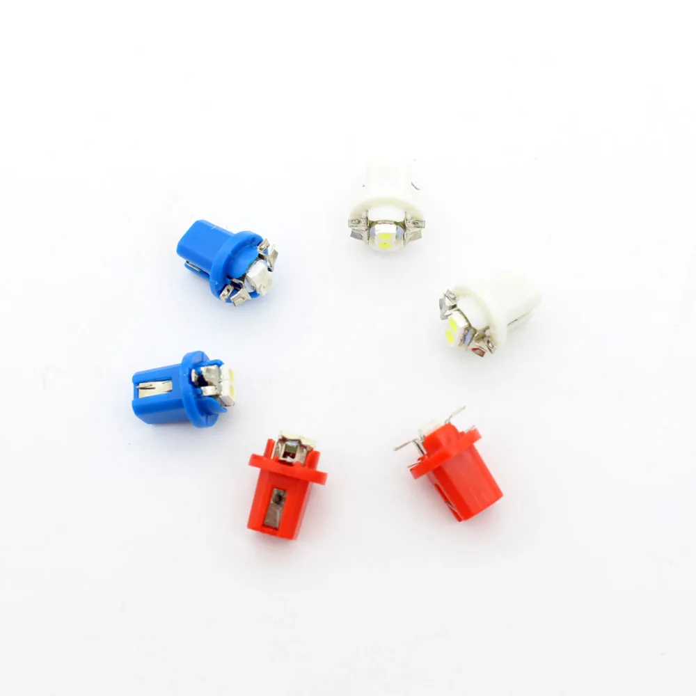 Dongzhen 10X 24v Auto Truck T5 B8.5D 2SMD 3528 Led Bulb Console Light Bulb Instrument Tray Lamp Speed Table Car Styling
Dongzhen 10X 24v Auto Truck T5 B8.5D 2SMD 3528 Led Bulb Console Light Bulb Instrument Tray Lamp Speed Table Car Styling