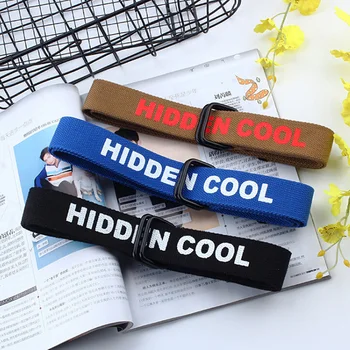 Harajuku Women Men D Ring Buckle Belt Unisex Canvas Belt Black White Letters Street Canvas Belt 130 Cm
Harajuku Women Men D Ring Buckle Belt Unisex Canvas Belt Black White Letters Street Canvas Belt 130 Cm