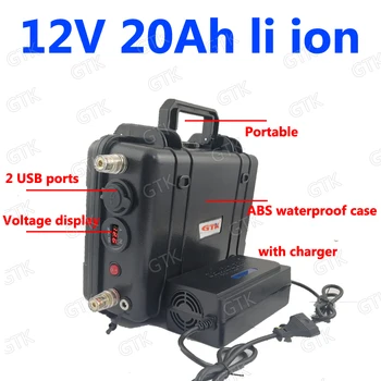 waterproof 12v 20ah lithium ion battery 12v li ion bateria 18650 BMS 3S for 350W electric motorcycle golf trolly cart +charger
waterproof 12v 20ah lithium ion battery 12v li ion bateria 18650 BMS 3S for 350W electric motorcycle golf trolly cart +charger