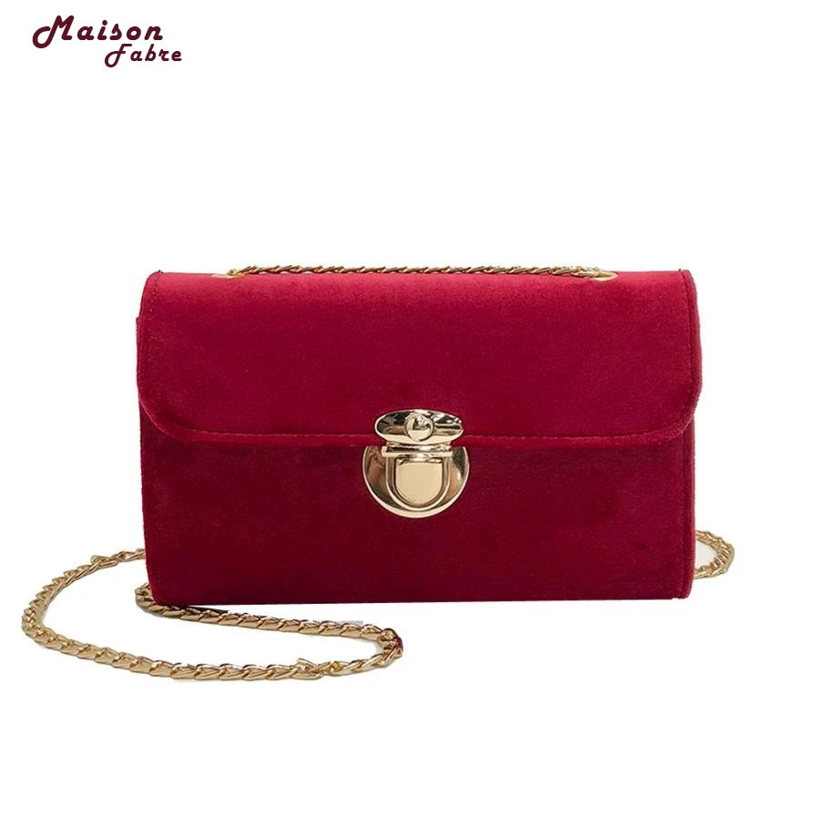 Maison Fabre 2018 Fashion Women Bag Pure Color Gold Velvet Messenger Bags Shoulder Bag Dropshipping Mar13
Maison Fabre 2018 Fashion Women Bag Pure Color Gold Velvet Messenger Bags Shoulder Bag Dropshipping Mar13