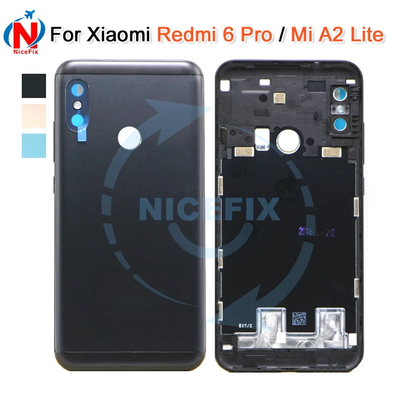 Xiaomi mi A2 Lite Back Rear Battery Housing Door Cover Case+Power Volume Button for Redmi 6 Pro battery back cover door
Xiaomi mi A2 Lite Back Rear Battery Housing Door Cover Case+Power Volume Button for Redmi 6 Pro battery back cover door
