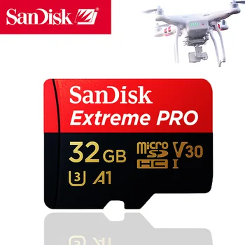 

Original SanDisk Extreme Pro microSDHC flash Memory TF micro SD Card 90MB/s 32GB Class10 U3 cartao de memoria With SD Adapter