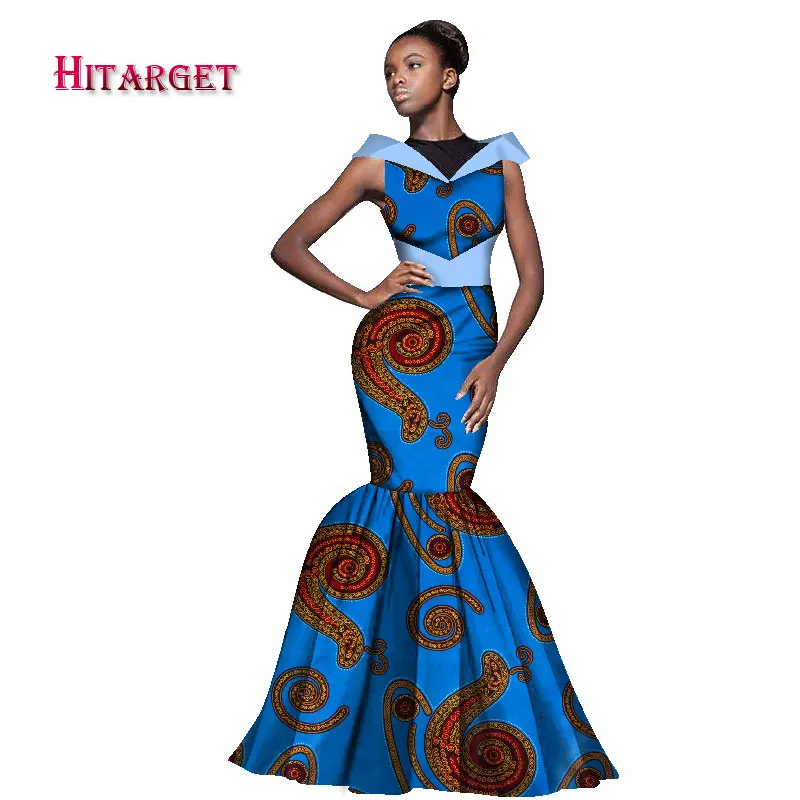 2017 New Fashion African Dress for Women Maxi Dress Mermaid Sleeveless Dashiki Dress African Print Traditional Clothing WY1655 
2017 New Fashion African Dress for Women Maxi Dress Mermaid Sleeveless Dashiki Dress African Print Traditional Clothing WY1655