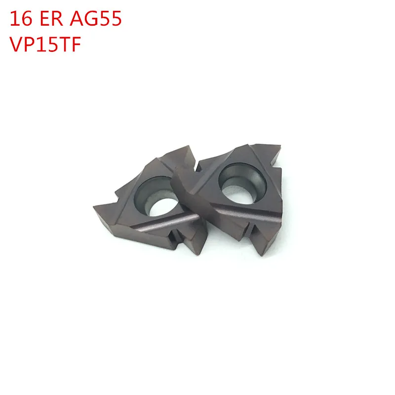 MMT 16ER AG55 VP15TF Miling Turning Tools Carbide insert Lathe cutter Tool turning insert
MMT 16ER AG55 VP15TF Miling Turning Tools Carbide insert Lathe cutter Tool turning insert