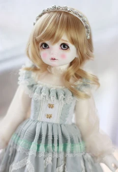 BJD doll wigs Kwai golden High-temperature wire long curly wigs for 1/3 BJD DD SD doll small curly wigs
BJD doll wigs Kwai golden High-temperature wire long curly wigs for 1/3 BJD DD SD doll small curly wigs